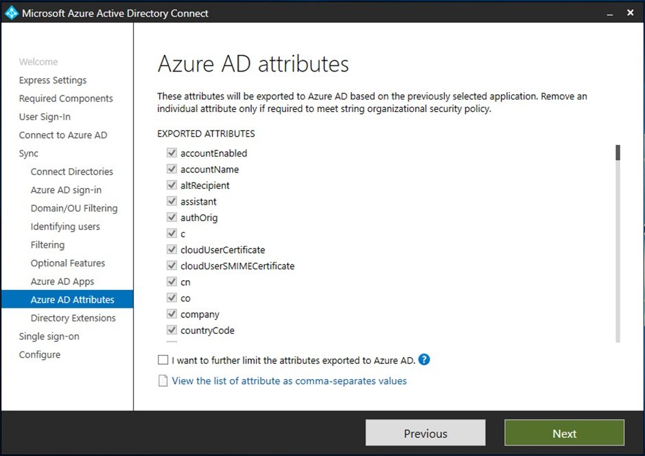 Microsoft Entra Attributes