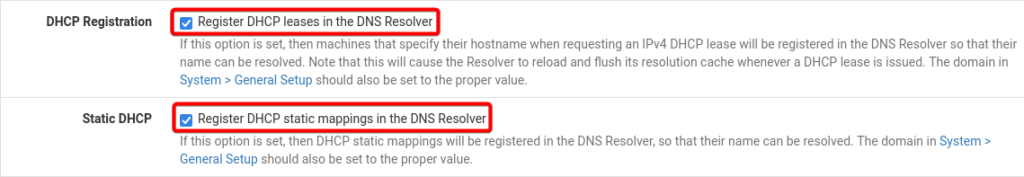 DHCP Options