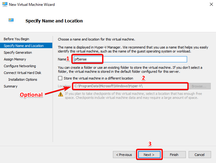 New VM Options