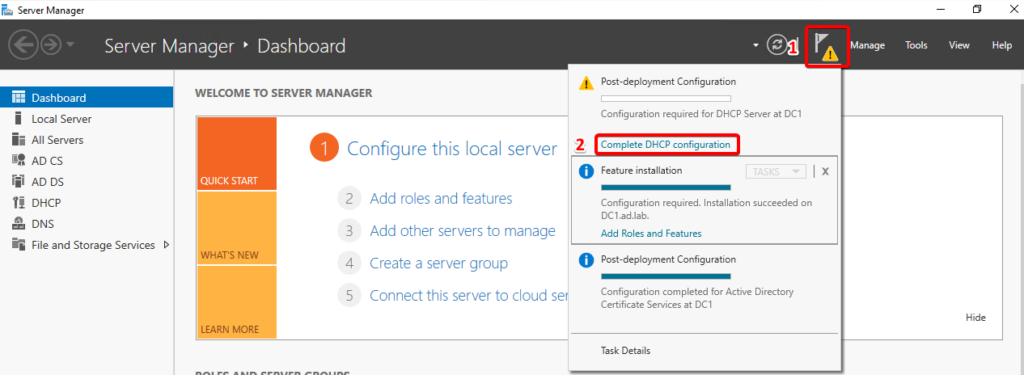 Complete DHCP Config