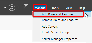 add roles and features