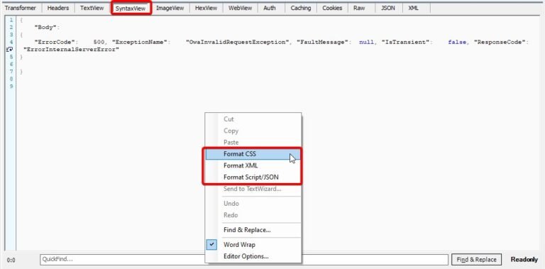 Analysing Fiddler Classic traces for Microsoft 365. | Aashu Technologies